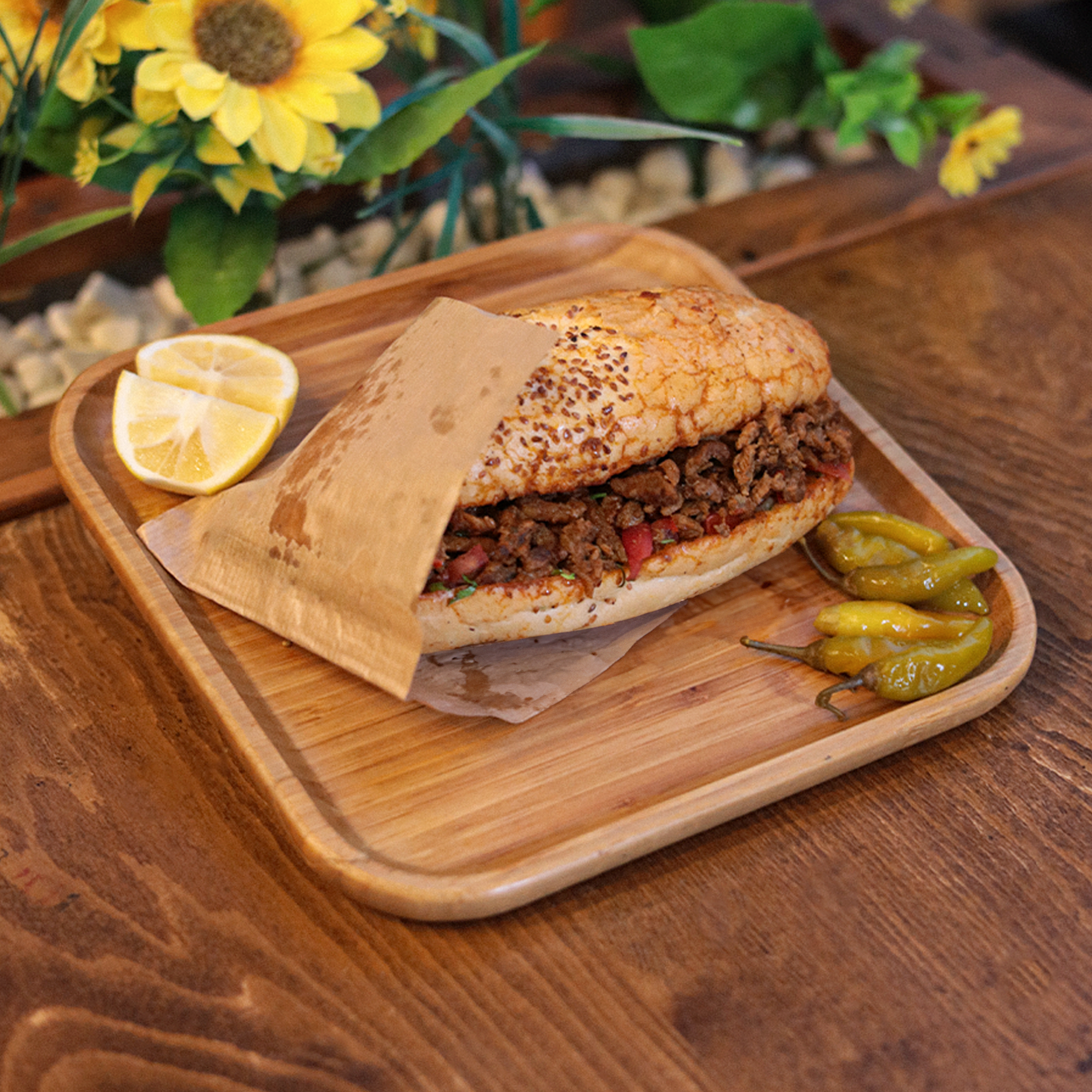 Et Tantuni Ekmek Arası